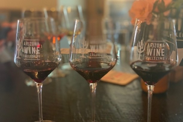 a close up of a wine glass