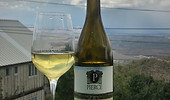 a glass of wine