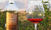 a glass of wine